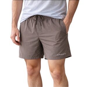 Alphalete Brown 5” Shorts Size M